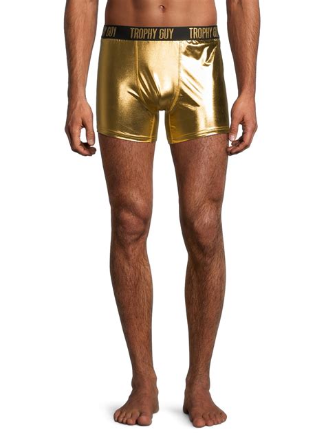 metallic gold boxer briefs|Gold Men's Underwear .